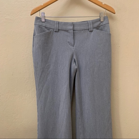 Express | Low Rise Editor Gray Pants - Picture 2 of 8